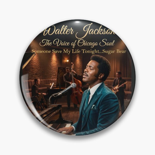 Item preview,  Walter Jackson — The Voice of Chicago Soul celebrates the rich emotion, timeless vocals designed and sold by DBM Photo Art 1.