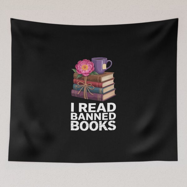 Item preview, I READ BANNED BOOKS designed and sold by jkrphoto.