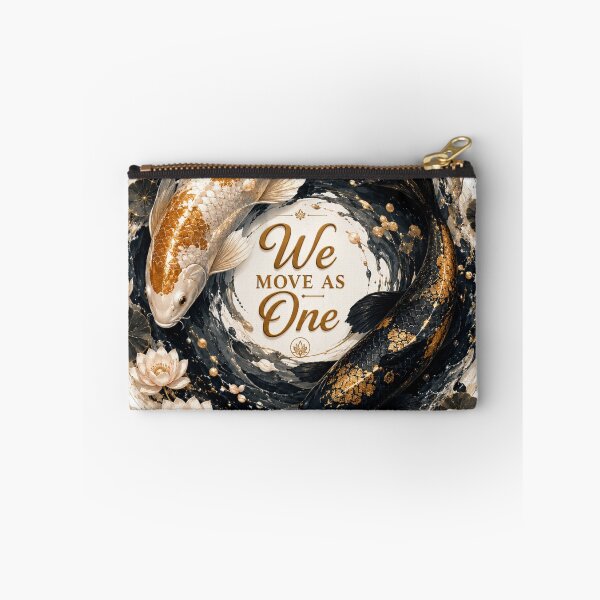 Item preview, We Move As One, Koi Fish Yin Yang Art, Romantic Japanese Love Design designed and sold by JagrDesigns.