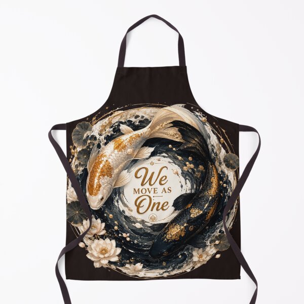 Item preview, We Move As One, Koi Fish Yin Yang Art, Romantic Japanese Love Design designed and sold by JagrDesigns.