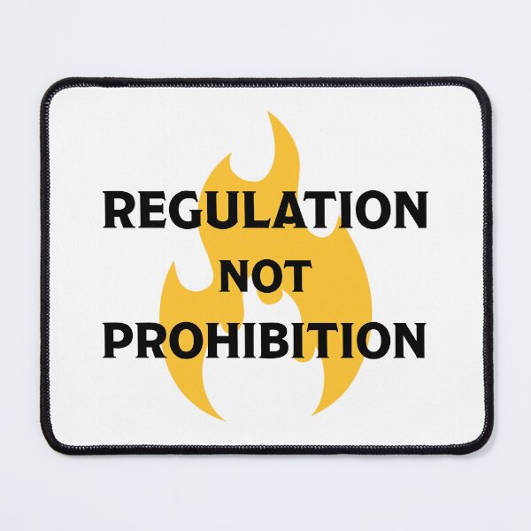 Item preview, Regulation Not Prohibition designed and sold by PharosBrands.