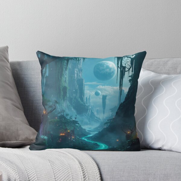 Item preview, Skyroot Jungle Fantasy Alien Landscape designed and sold by Luminous Wilds.
