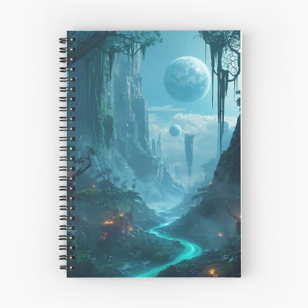 Item preview, Skyroot Jungle Fantasy Alien Landscape designed and sold by Luminous Wilds.