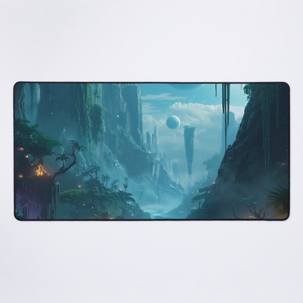 Item preview, Skyroot Jungle Fantasy Alien Landscape designed and sold by Luminous Wilds.