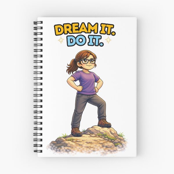 Item preview, Dream It! Do It! – Inspirational Girl Positive Aesthetic Design designed and sold by ElsterCreative.