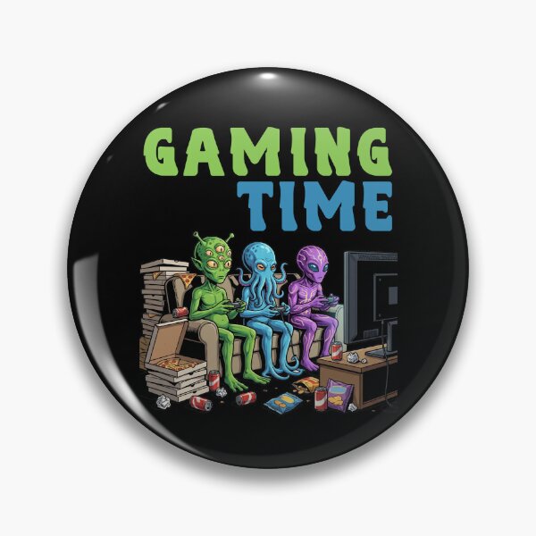 Item preview, Gaming Time Aliens designed and sold by ReneMM.