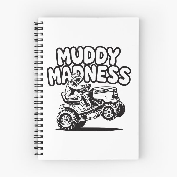 Item preview, Lawnmower Racing - Muddy Madness - Lawn Mower Racing designed and sold by RaceDayRags.