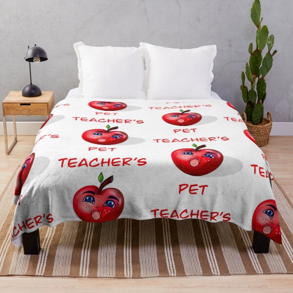 Item preview, Teacher appreciation gift - Teachers pet with Smiling anime manga red apple designed and sold by Artonmytee.