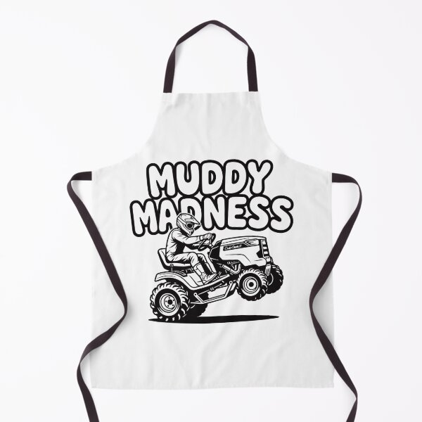 Item preview, Lawnmower Racing - Muddy Madness - Lawn Mower Racing designed and sold by RaceDayRags.