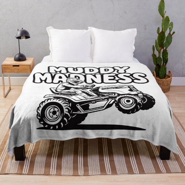 Item preview, Lawnmower Racing - Muddy Madness - Lawn Mower Racing designed and sold by RaceDayRags.
