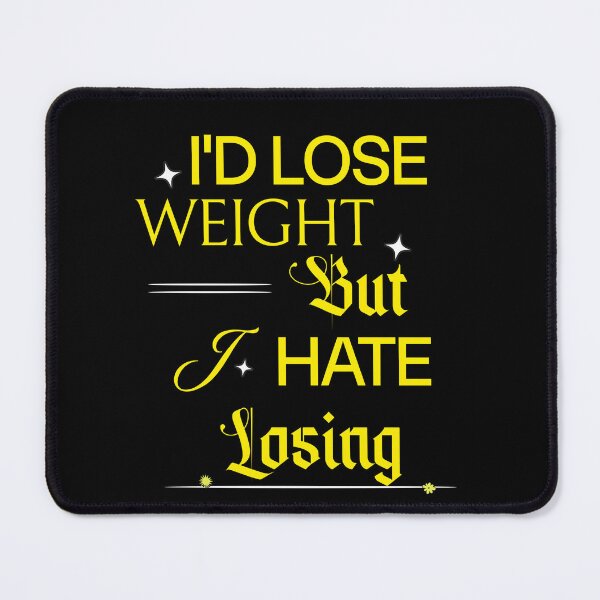 Item preview, Funny Weight Loss Pun Graphic Tee designed and sold by TheSnarkyShark.