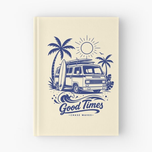 Item preview, Vintage Surf Bus Good Times Chase Waves designed and sold by 89shirts.