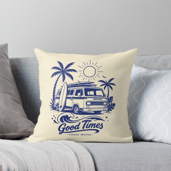 Item preview, Vintage Surf Bus Good Times Chase Waves designed and sold by 89shirts.
