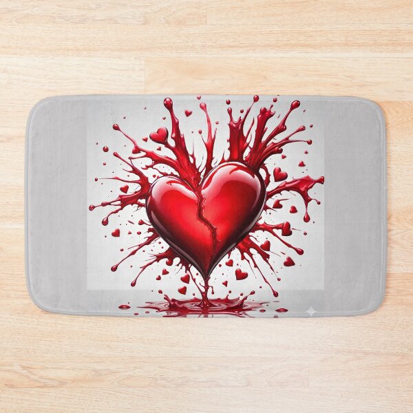 Item preview, Shattered Passion – Splatter Broken Heart designed and sold by UmSkelig834.