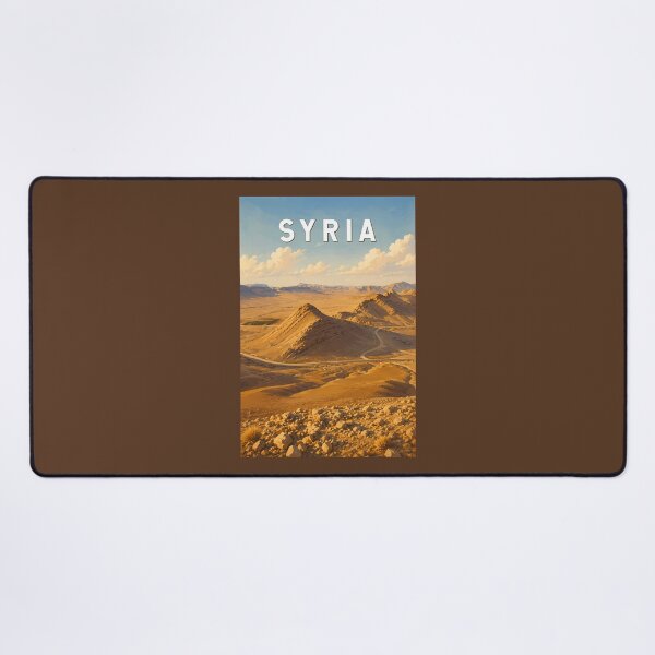 Item preview, Syria Illustration Travel Art Vintage designed and sold by KrisSidDesigns.