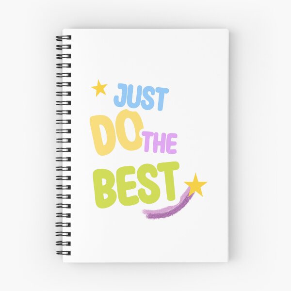 Item preview, Just Do The Best Motivational Quote Positive Affirmation Inspiration designed and sold by RetroMini2026.