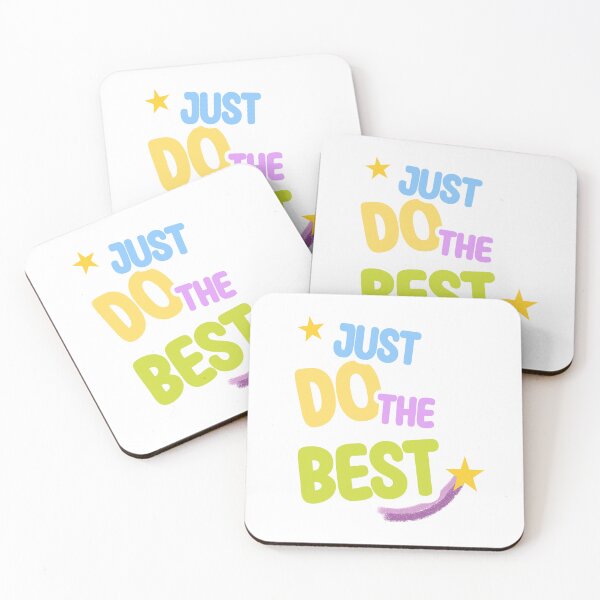Item preview, Just Do The Best Motivational Quote Positive Affirmation Inspiration designed and sold by RetroMini2026.