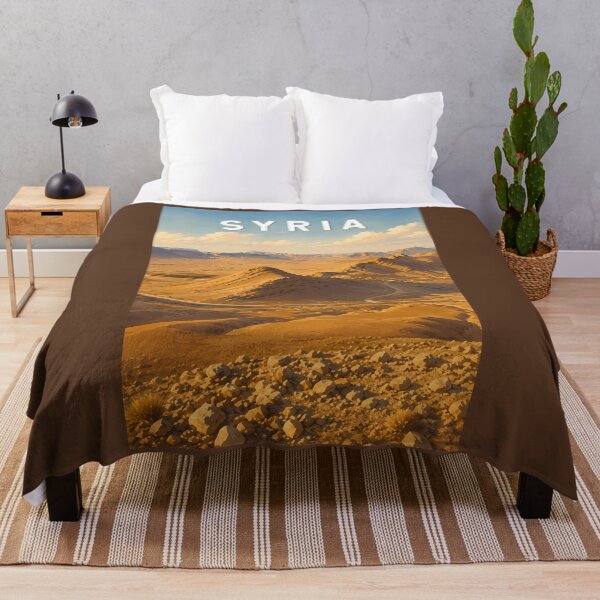 Item preview, Syria Illustration Travel Art Vintage designed and sold by KrisSidDesigns.