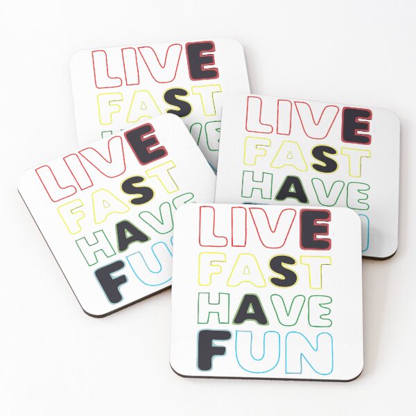 Item preview, Live fast and have fun designed and sold by GraphicStyleX.