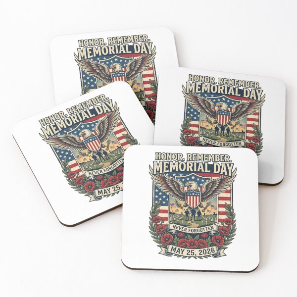 Item preview, Memorial Day 2026 Patriotic American Eagle T-Shirt Never Forgotten designed and sold by happyshirt27.