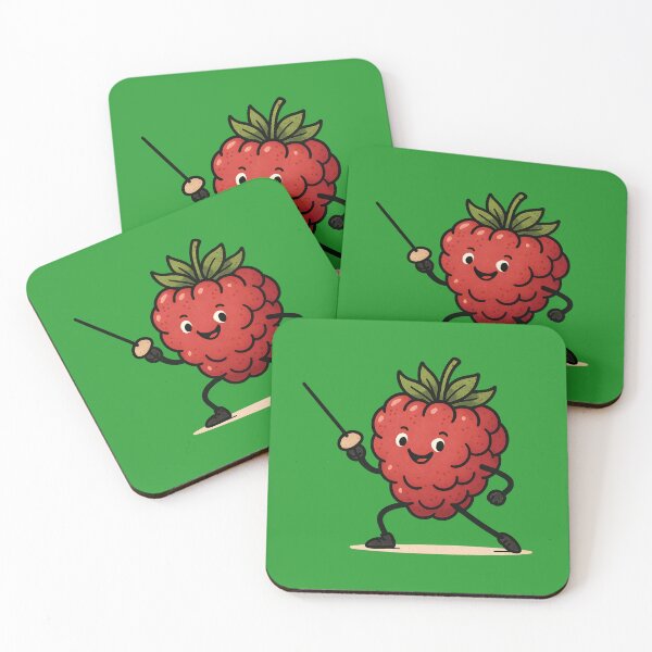 Item preview, Funny Raspberry Doing Fencing designed and sold by AlchemyColor.