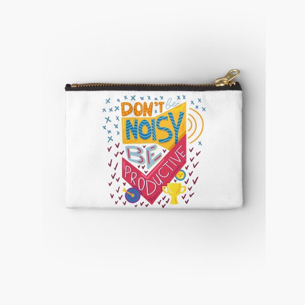 Item preview, Don't Be Noisy Be Productive Motivation Productivity Success Mindset designed and sold by RetroMini2026.
