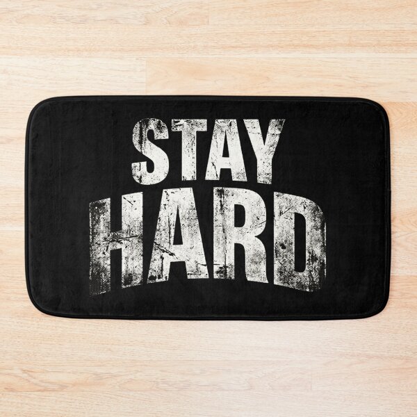 Item preview, Stay Hard Motivation T-Shirt – Dark Grunge Mindset Gym Streetwear designed and sold by No Excuses .