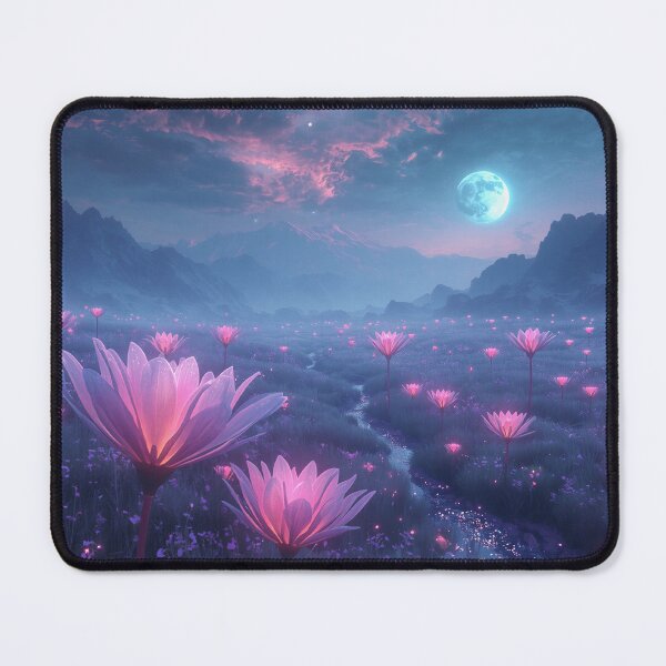 Item preview, Spirit Bloom Plains Fantasy Alien Landscape designed and sold by Luminous Wilds.