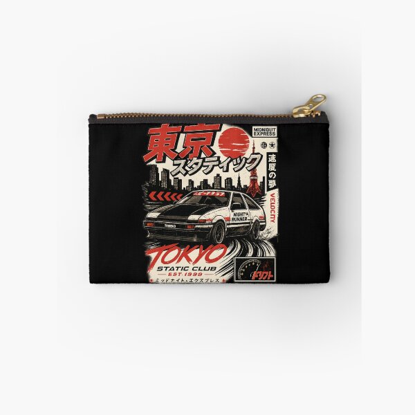 Item preview, Tokyo Drift AE86 – JDM Night Runner | Retro Japanese Racing Car Poster / Sticker designed and sold by MartBook.