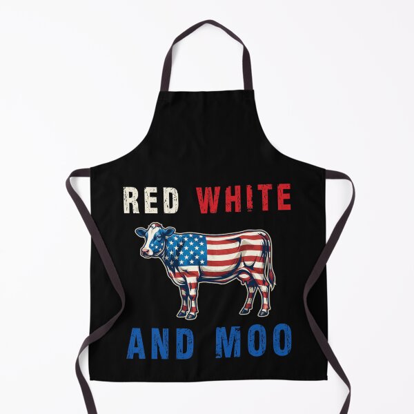 Item preview, Red White and Moo 4th of July designed and sold by Margerita23.