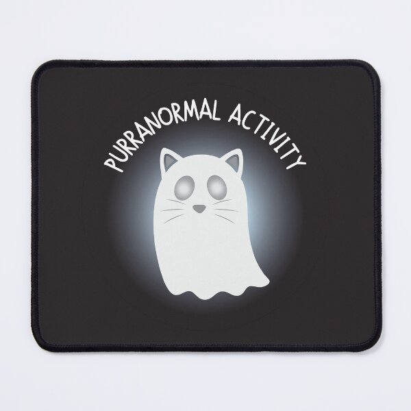 Item preview, Ghost Cat Purranormal Activity designed and sold by SashimiCatDesigns.
