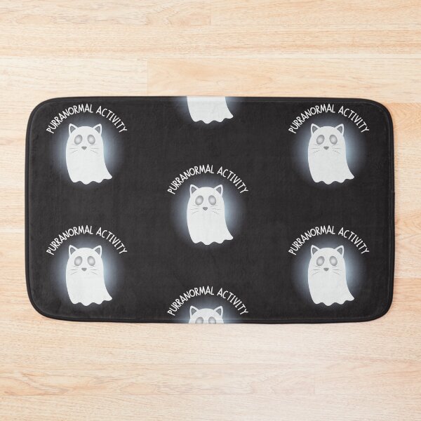 Item preview, Ghost Cat Purranormal Activity designed and sold by SashimiCatDesigns.