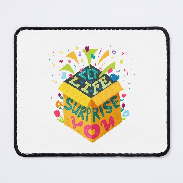 Item preview, Let Life Surprise You Positive Life Quote Motivational Gift designed and sold by RetroMini2026.