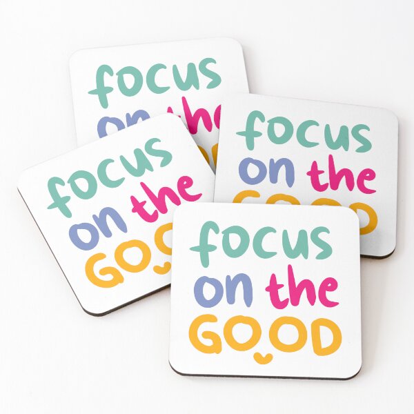 Item preview, Focus On The Good Positivity Motivation Optimism designed and sold by RetroMini2026.