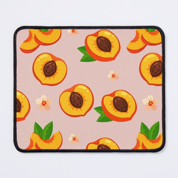 Item preview, Peach Orchard Fruit Pattern designed and sold by BetweenForms.