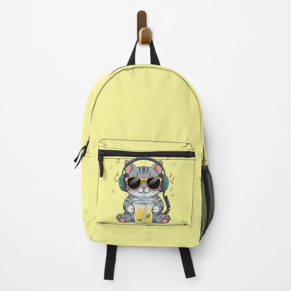 Item preview, Summer Groove – Music Loving Cat Art designed and sold by Dogandesighn.
