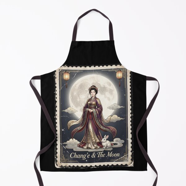 Item preview, Chang’e & The Moon Vintage Stamp Collection designed and sold by CallisC-Arts.