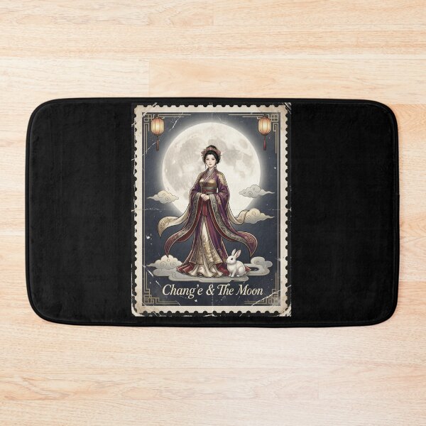 Item preview, Chang’e & The Moon Vintage Stamp Collection designed and sold by CallisC-Arts.