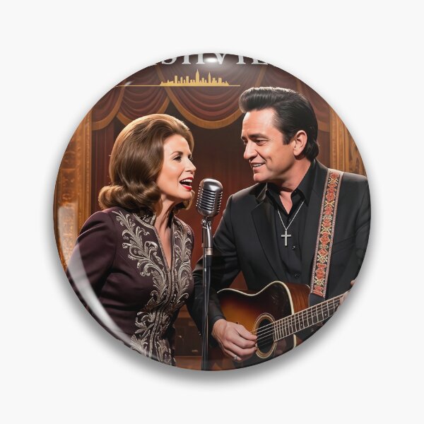 Item preview, Johnny Cash & June Carter — Timeless Country Love | Nashville Americana designed and sold by DBM Photo Art 1.