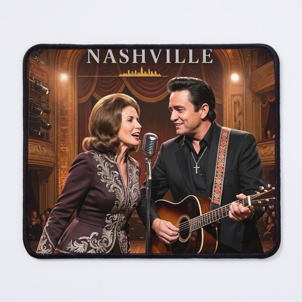 Item preview, Johnny Cash & June Carter — Timeless Country Love | Nashville Americana designed and sold by DBM Photo Art 1.
