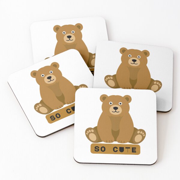 Item preview, So Cute | Kawaii Aesthetic Design | Cute Teddy Bear Artwork designed and sold by Art IN Pack.