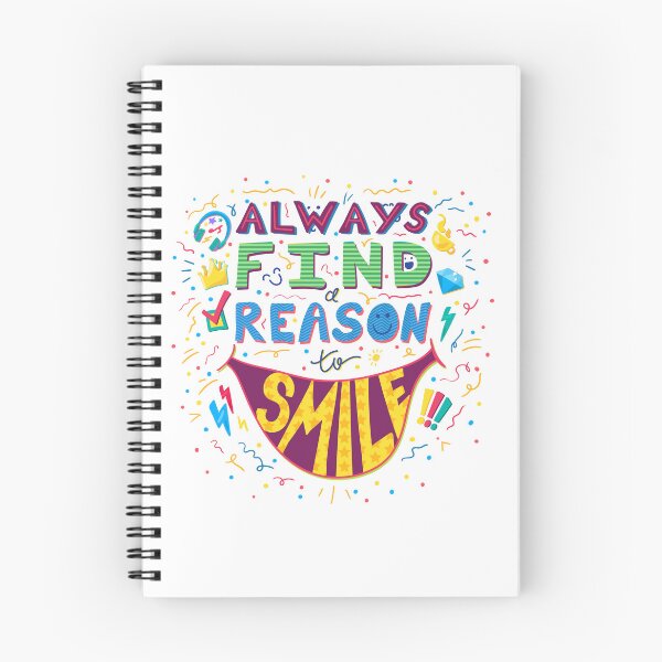 Item preview, Always Find A Reason To Smile Positive Motivation Optimist designed and sold by RetroMini2026.