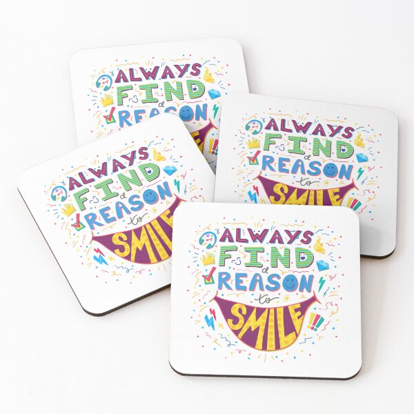 Item preview, Always Find A Reason To Smile Positive Motivation Optimist designed and sold by RetroMini2026.