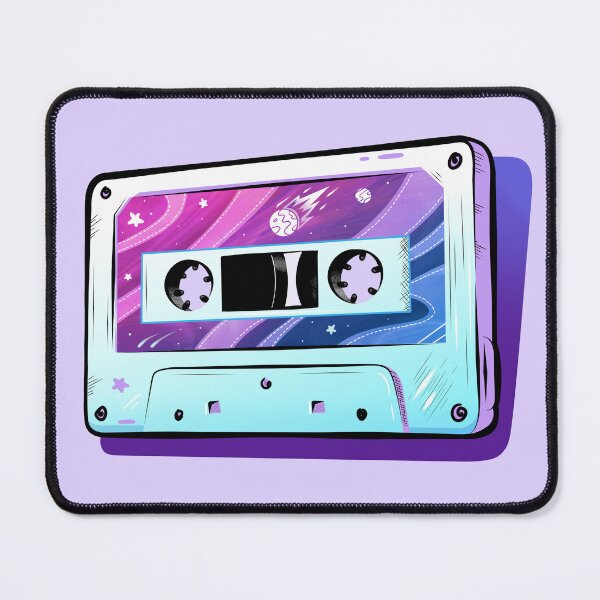 Item preview, Space Cassette Tape - Vaporwave Nostalgia designed and sold by -DearTreehouse-.