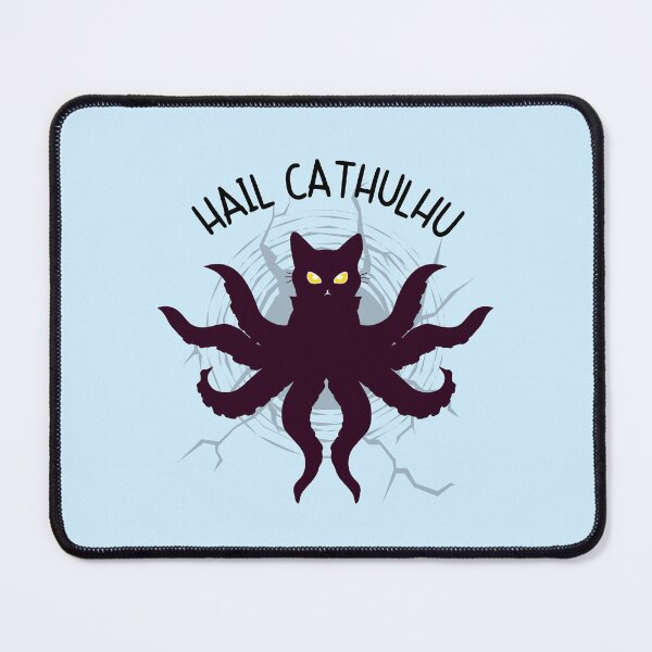 Item preview, Cthulhu Cat Hail Cathulhu designed and sold by SashimiCatDesigns.
