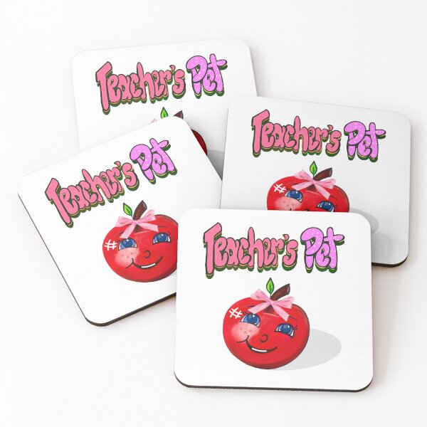 Item preview, The best Teacher appreciation gift - Teachers pet teaching humor with Smiling anime manga red apple designed and sold by Artonmytee.