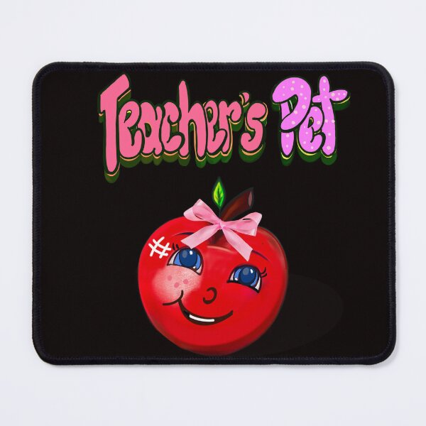 Item preview, The best Teacher appreciation gift - Teachers pet teaching humor with Smiling anime manga red apple designed and sold by Artonmytee.
