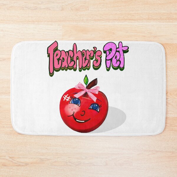Item preview, The best Teacher appreciation gift - Teachers pet teaching humor with Smiling anime manga red apple designed and sold by Artonmytee.