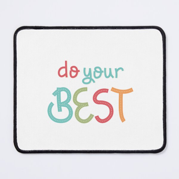 Item preview, Do Your Best Motivational Inspiration Positive Mindset designed and sold by RetroMini2026.