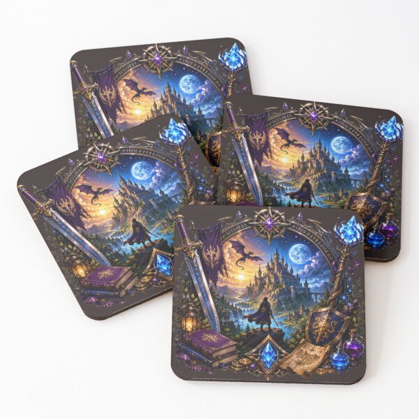 Item preview, Chronicles of the Moon Kingdom | Epic Fantasy RPG Art designed and sold by Tanu Biswas.
